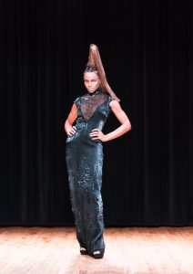 Haus_Of_YBA_Dark_Water_Gown_YaaSerwaah_Akuoku_Collection_Emerging_Designer_Fashion_Designer_RUNWAY
